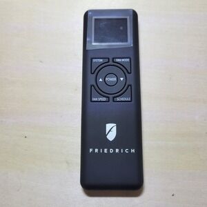 Friedrich‎ Air Conditioner Remote Control MXL615A SL36 Tested HVAC Black